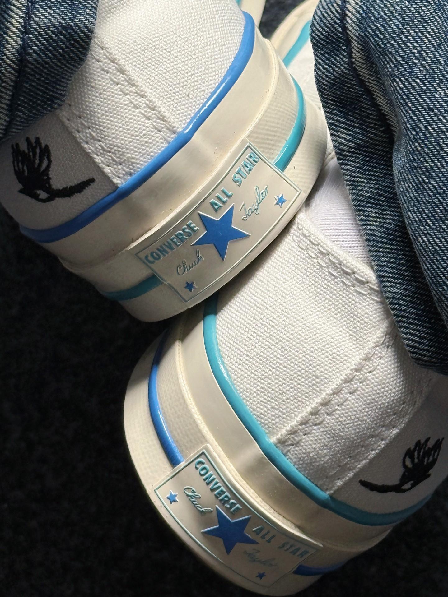 🤍🦋白蓝鸳鸯匡威Converse➕USHI真的绝啦!别错过宝宝们!🫶🏻